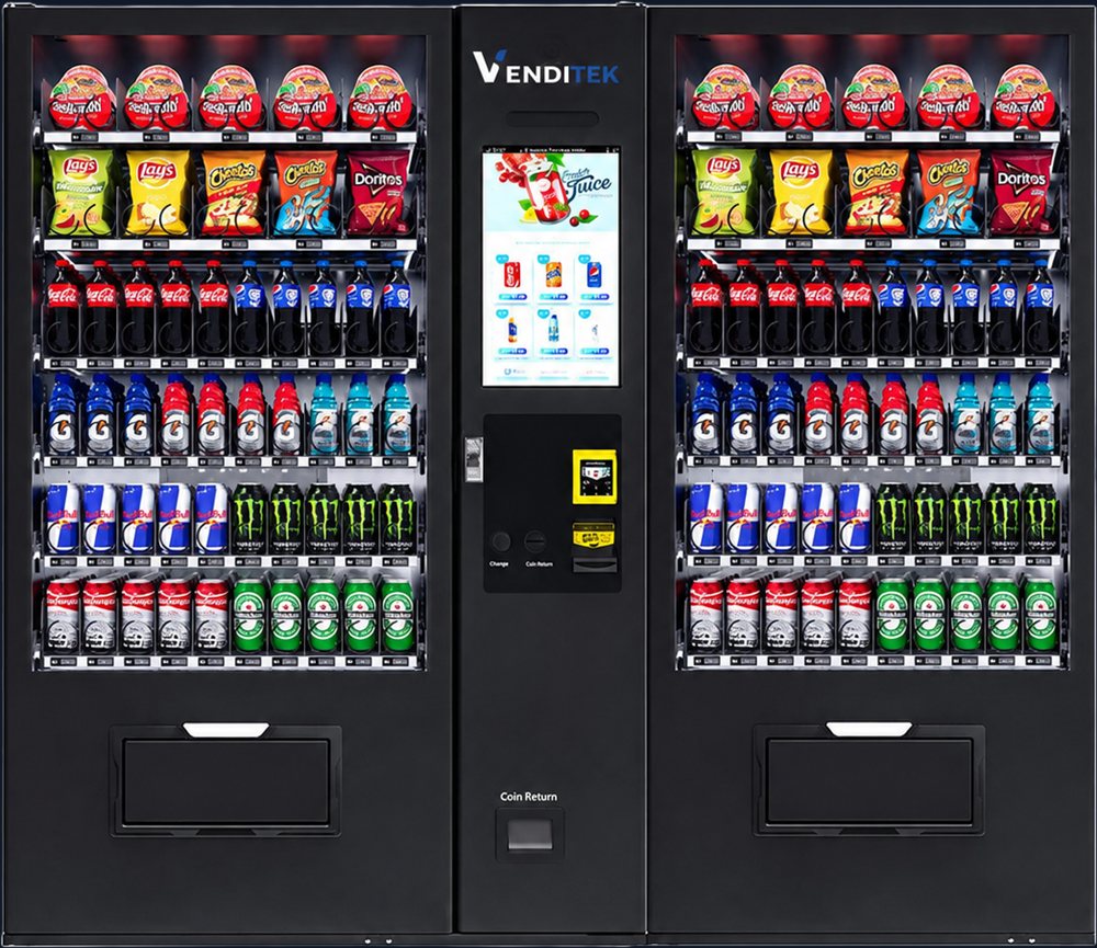 VND-CSC-10C(V22)+10R — Grand combo Snack & Boisson VENDITEK